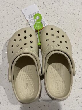 CROCS Kids Classic Clog in Sand